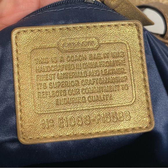 Coach Signature Stripe tote - F15538 - Picture 8 of 12